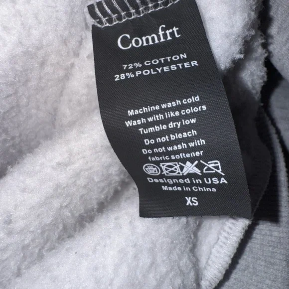 Comfrt Gray Hoodie - Picture 2 of 2